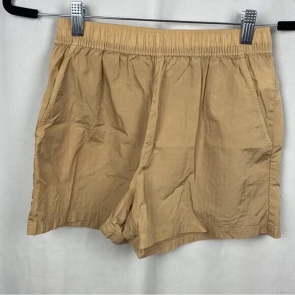 NWOT Aritzia TNA Claremont Short 3”High-waisted, pull-on short Sand Bluff - Picture 4 of 9